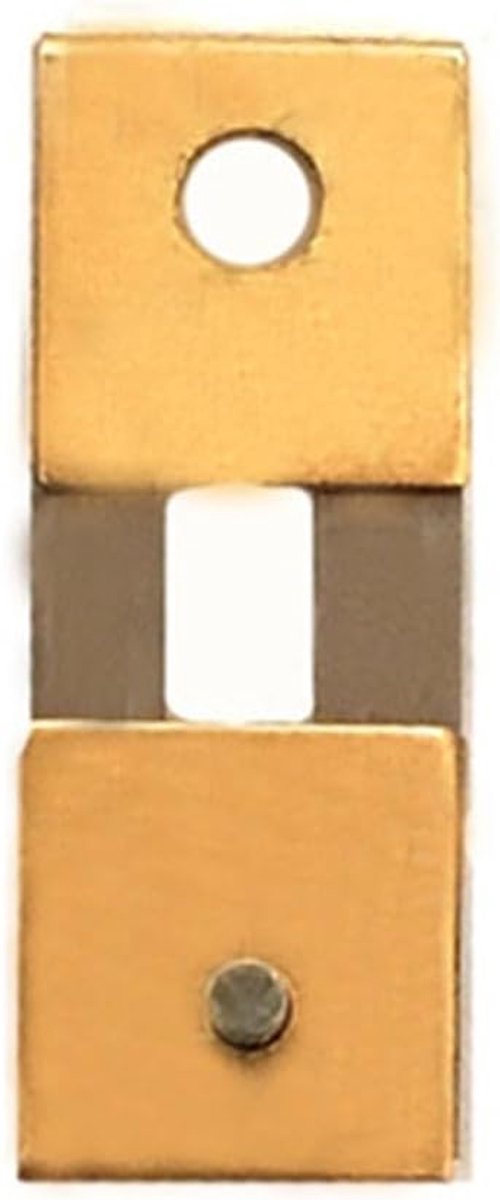 SnelShoppen - Pendulum Blade voor Klok, Mechanische Klok Pendulum Spring Sheet, Antieke Metalen Pendulum Blade 21×8mm, Duurzaam en Stijlvol voor Oude