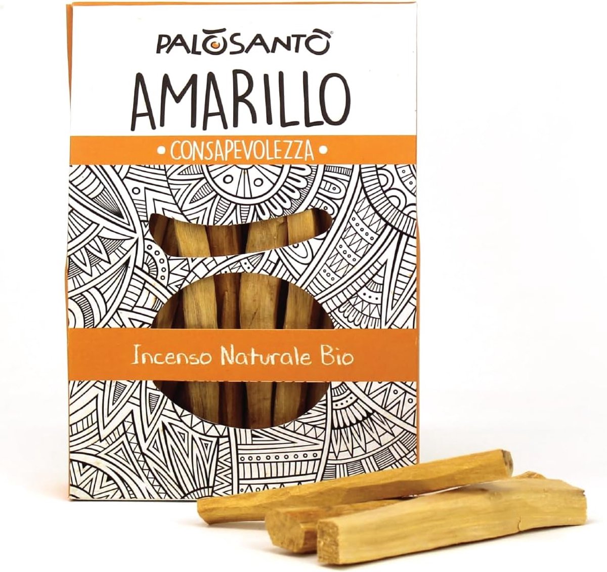 SnelShoppen - Palo Santo Incense Sticks - 15 Sticks - Bursera Graveolens - Voor Meditatie, Ontspanning, Yoga en Energie Reiniging - Aromatische Geur u