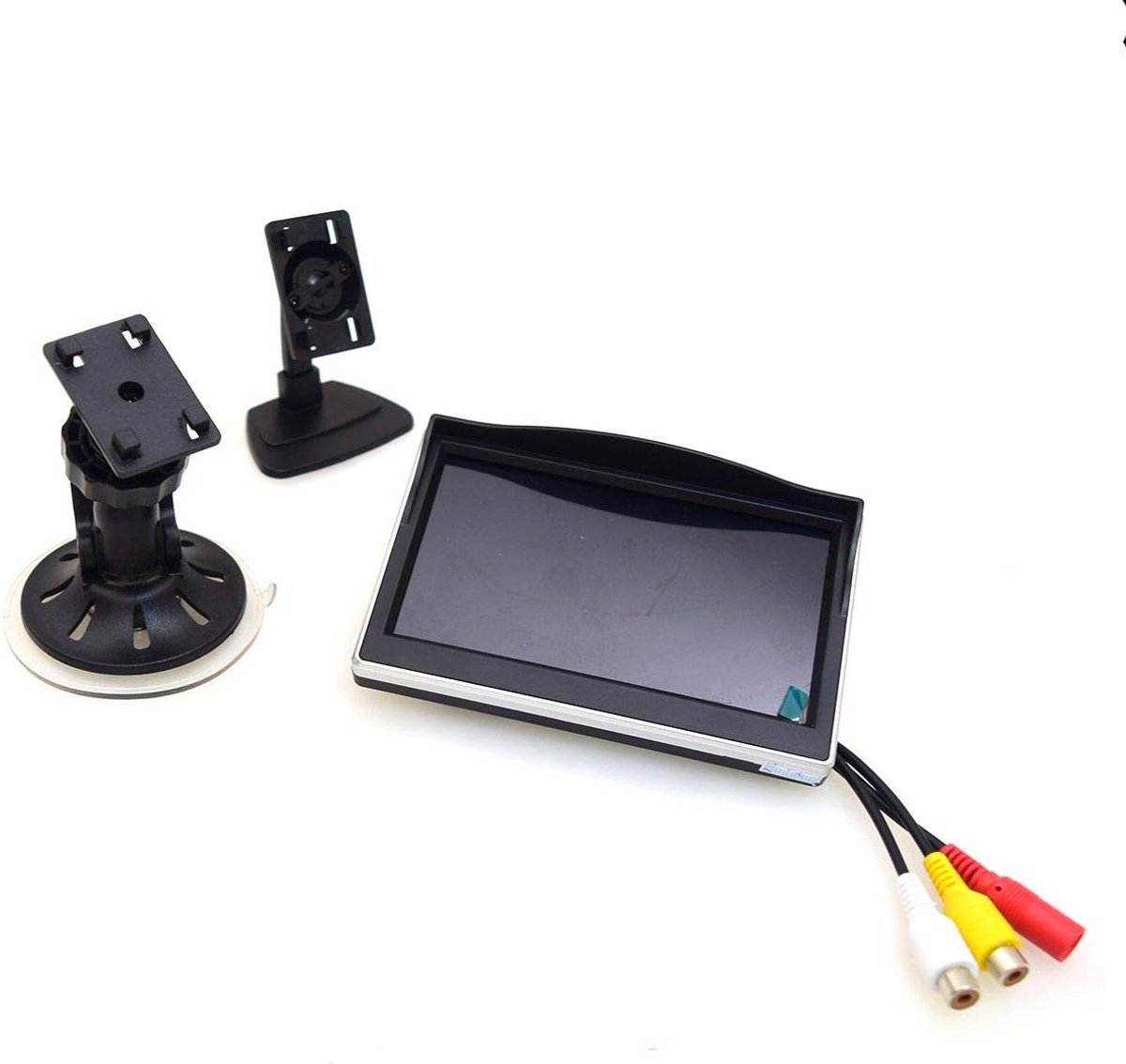 SnelShoppen - 5" LCD Display Monitor Suction Cup Auto Achteruitkijkcamera en DVD Video Recorder Houder voor Voorruit