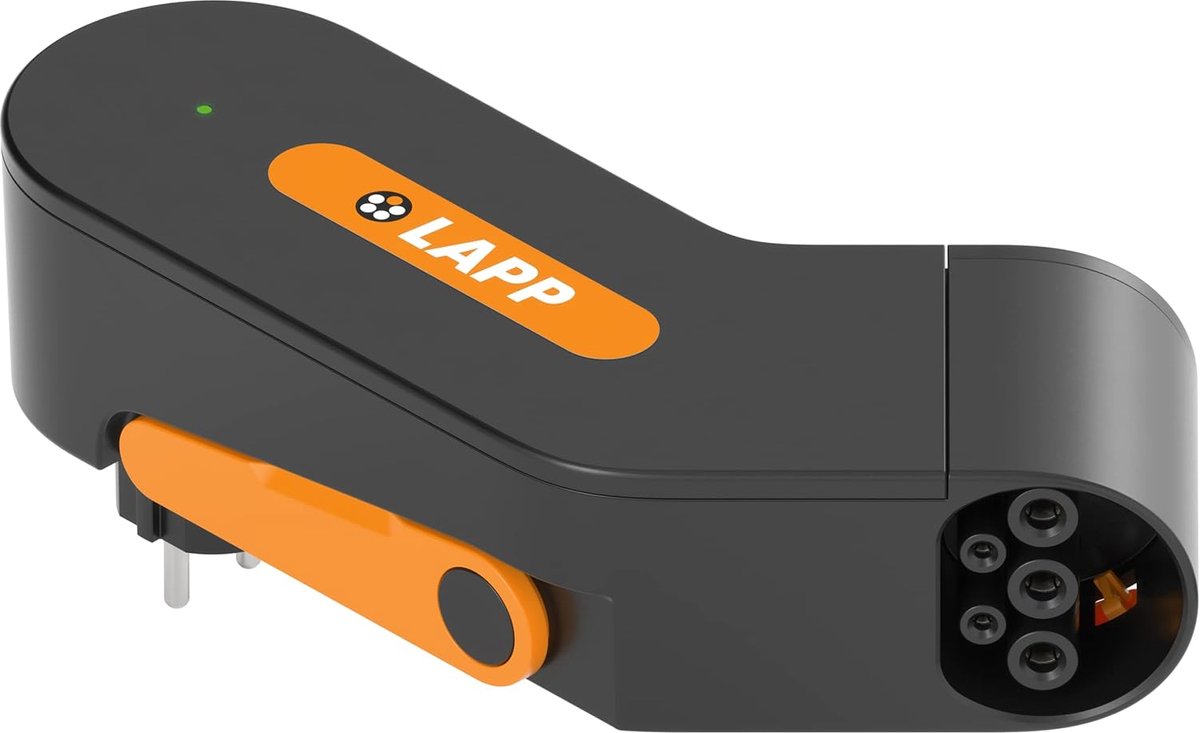 SnelShoppen - Lapp Mobiele EV Thuisoplader - Noodoplader voor E-auto's - Draagbare E-auto Oplader voor Onderweg - IP44 Geschikt