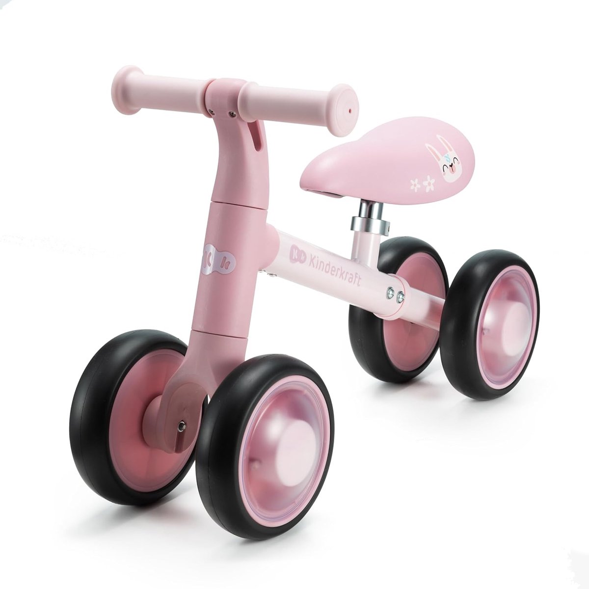 SnelShoppen - Kinderloopfiets zonder pedalen, leerloopfiets met LED-verlichting, moderne design, veilige constructie, voor kinderen vanaf 1 jaar, kleu
