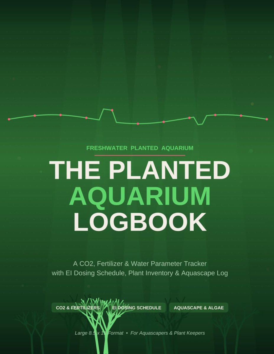 SnelShoppen - The Planted Aquarium Logbook - CO2, Meststof & Waterparameters Tracker met EI Dosing Schema, Planteninventaris & Aquascape Log voor Zoet