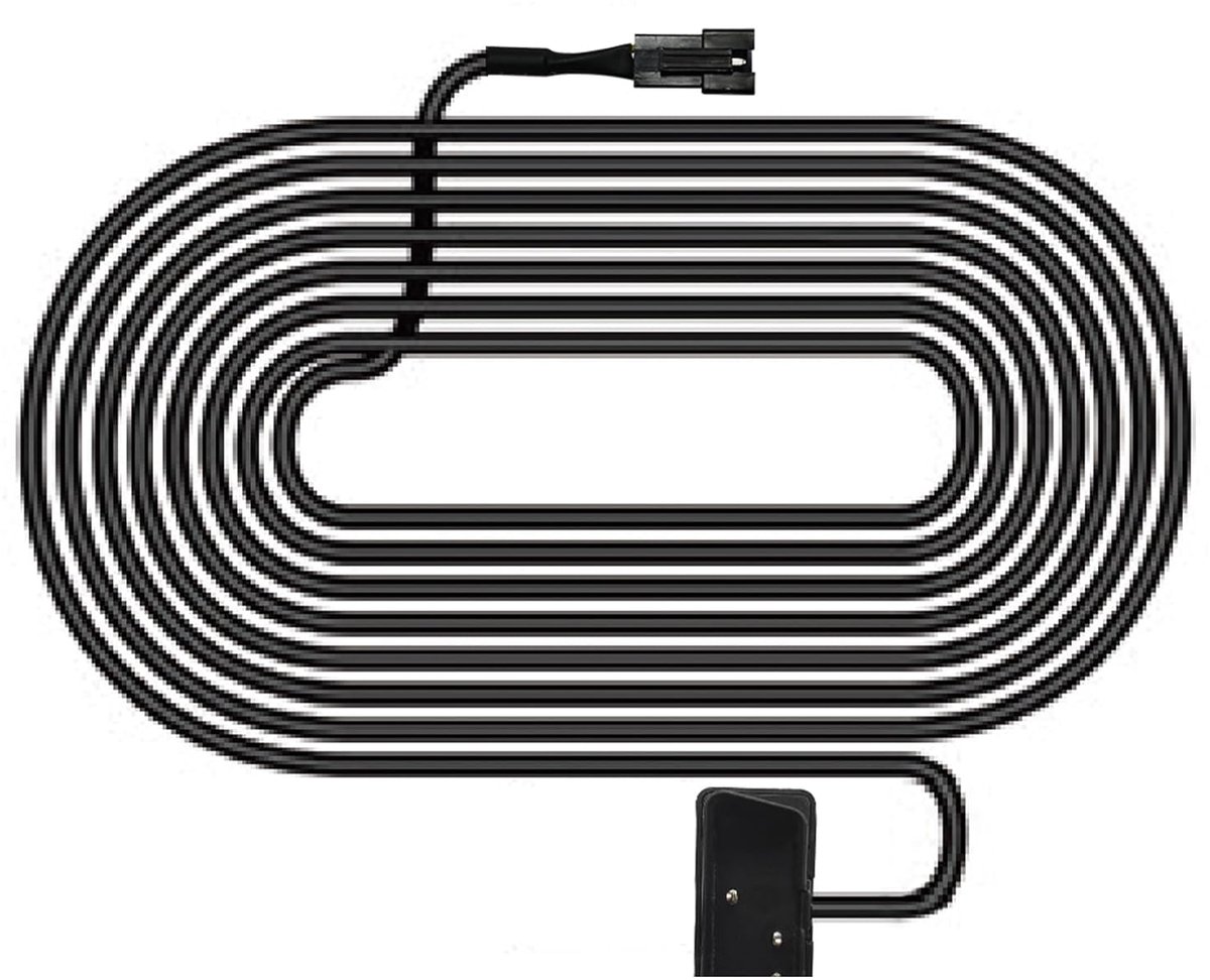 SnelShoppen - OBD Kabel voor Dashcams, Upgrade Parkeerbewaking, Hardwire Kit Accessoires, 8-Pin Connector, Professionele Installatie
