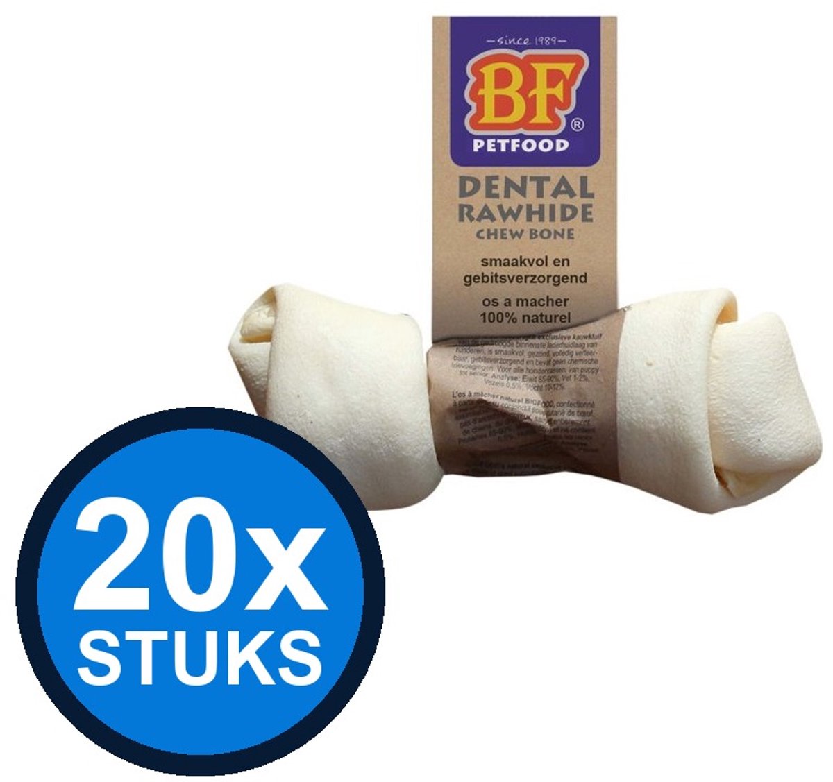 20x Biofood Knoop Dental - Kauwsnack - Small