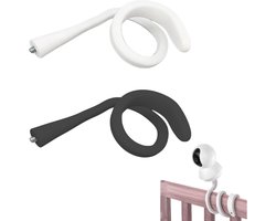 SnelShoppen - Flexibele Baby Camera Beugel voor TP-Link Tapo C200/C210/C211/C212/C220/C225, Veiligheidsmonitor Houder van Duurzaam Silicone, Ideaal vo