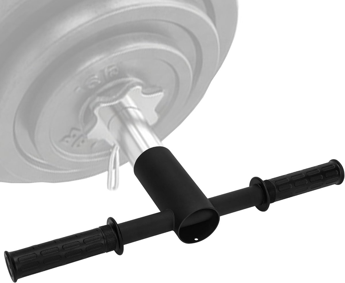 SnelShoppen - T-Bar Row Fastening Handle - Multi-Grip Rowing Landmine Handle voor 2" Olympic Barbell - T Bar Row Accessoire met Rubber Grip voor Krach