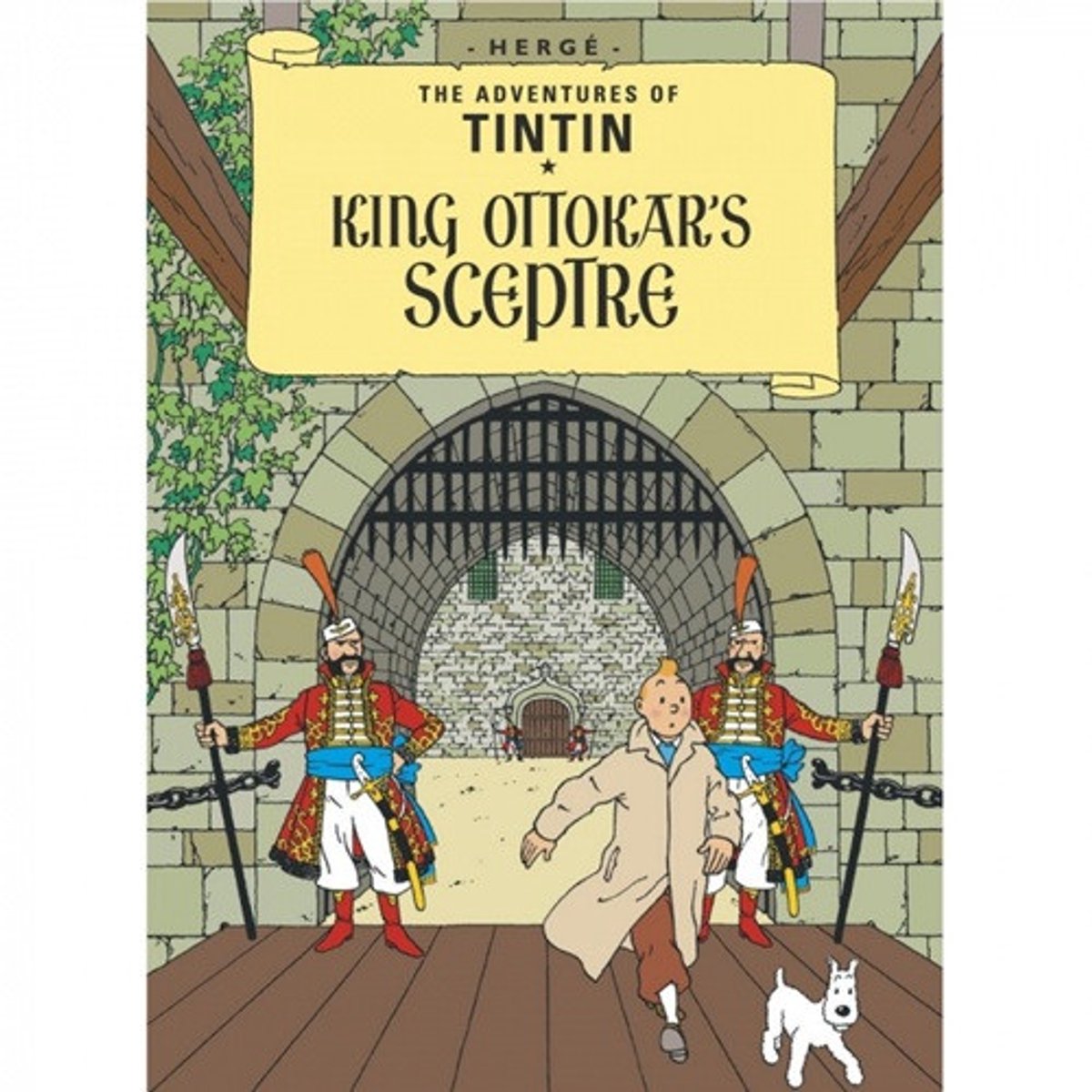 Ansichtkaart Kuifje - De Scepter van Ottokar - 15x10cm - Tintinimaginatio