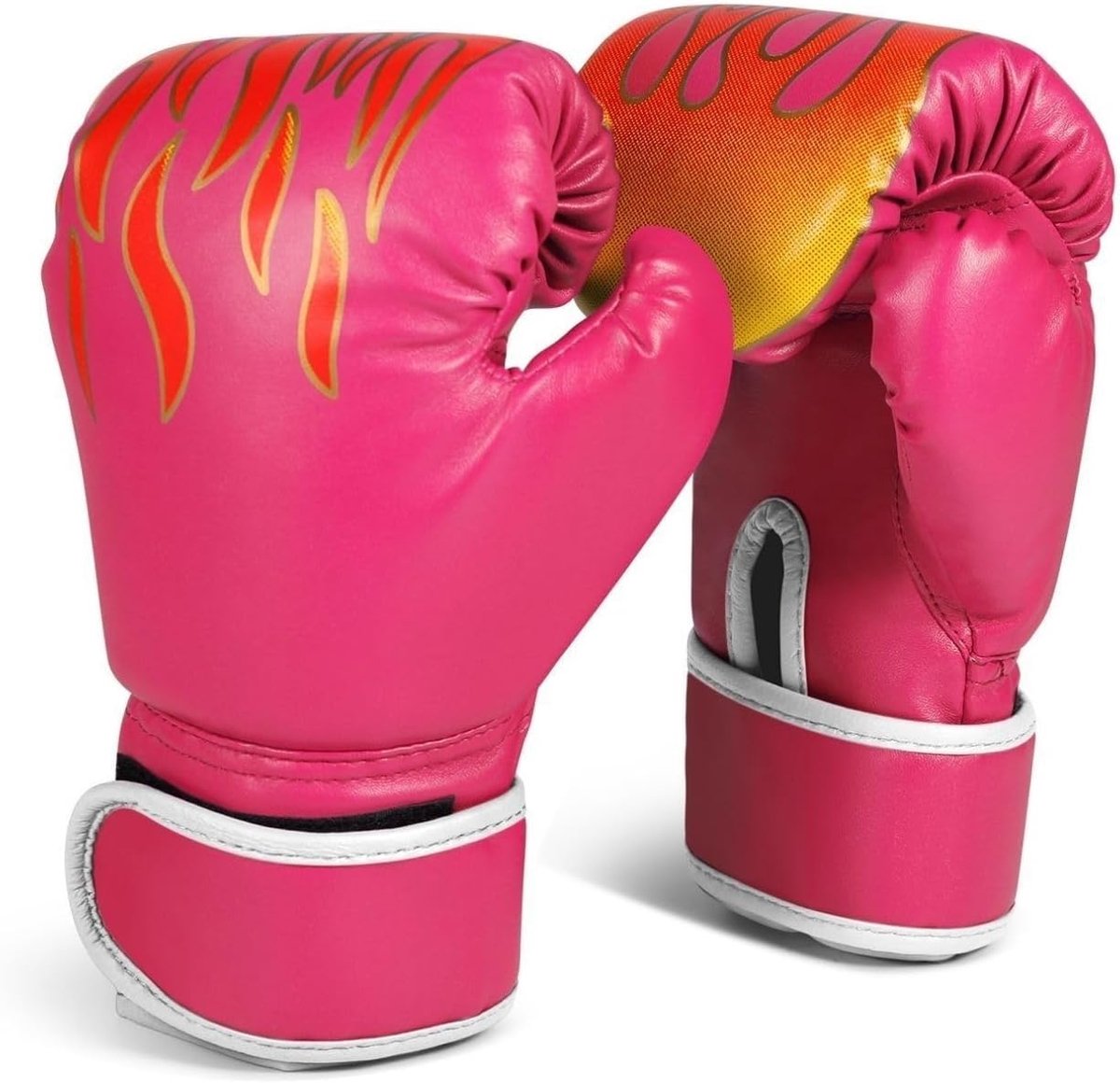 SnelShoppen - Kinderen Bokshandschoenen 3-8 Jaar - Multifunctionele Training Punching Bag Mitts met Wrap-Around Steun - Veilige Sparring Kickboxing Ha