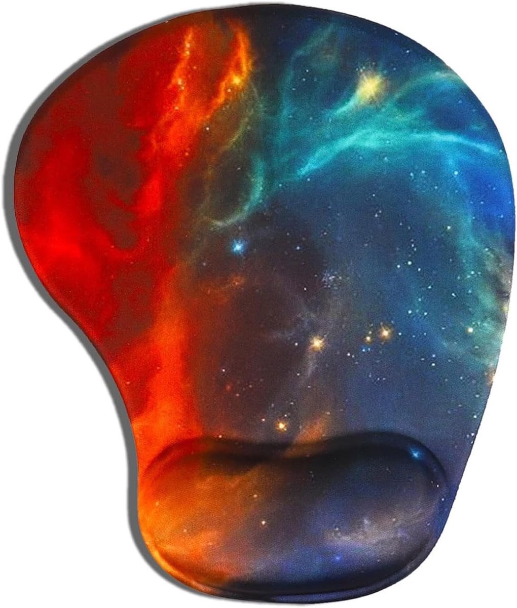 SnelShoppen - Ergonomische Muismat met Gel Kussen voor Polssteun | Comfortabele, Antislip en Wasbare Muismat voor Kantoor, Gaming en Laptop (Code 12 -