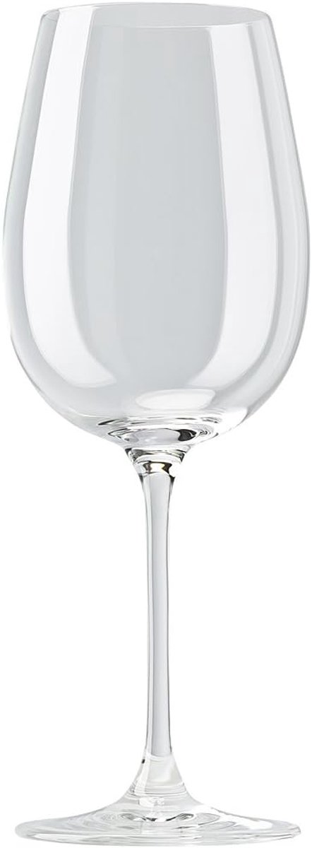 SnelShoppen - Rode Wijn Bordeaux Glas - Rosenthal DiVino Smooth - Perfect voor Feestjes, Diner, en Speciale Gelegenheden - Hoogwaardig Kristal, Set va