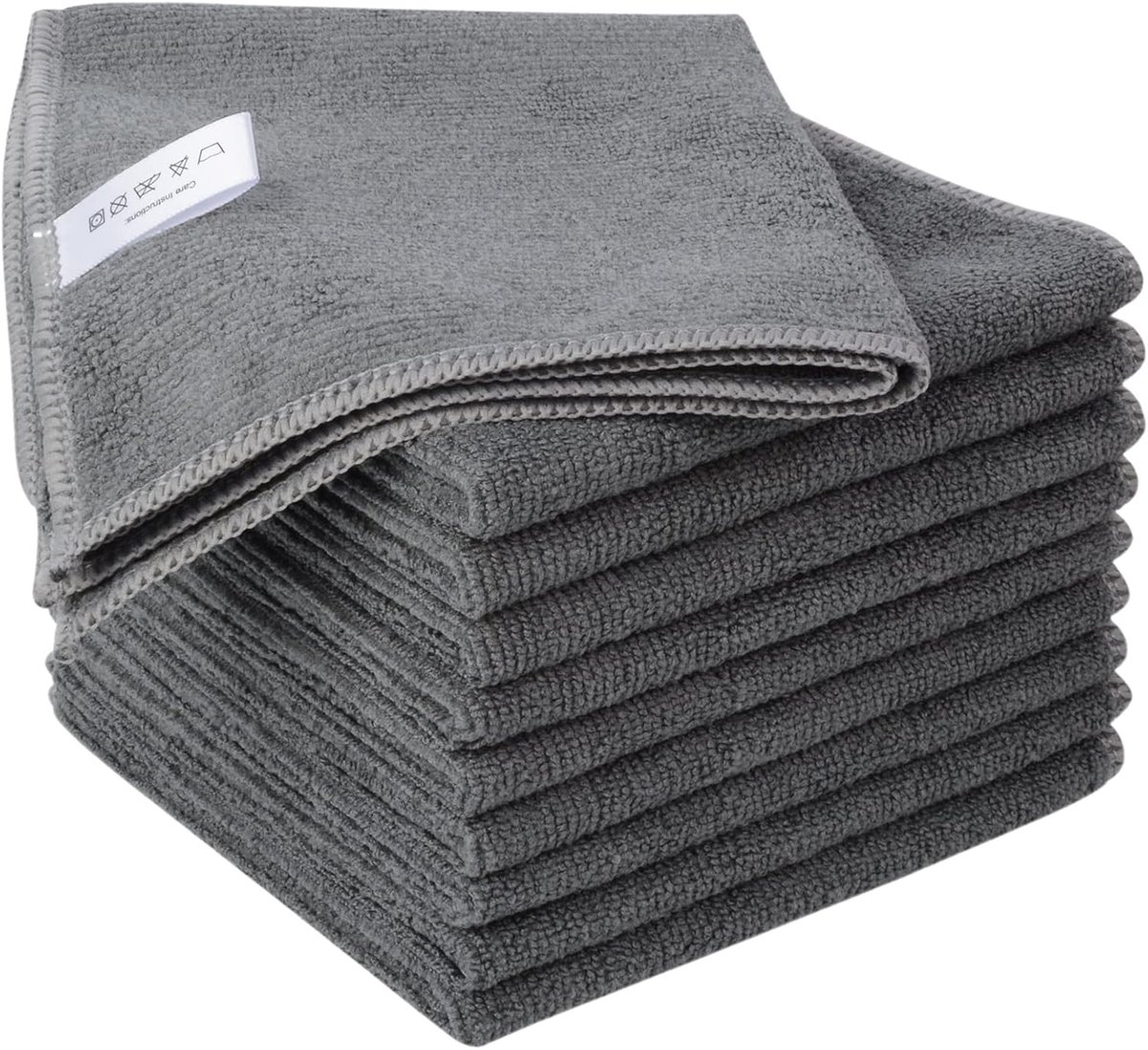 SnelShoppen - Microfibre Keukenhanddoeken, Super Absorberend, Multifunctioneel, 30x30 cm, Sneldrogend, Huishoudelijk Gebruik, Kleur: Groen