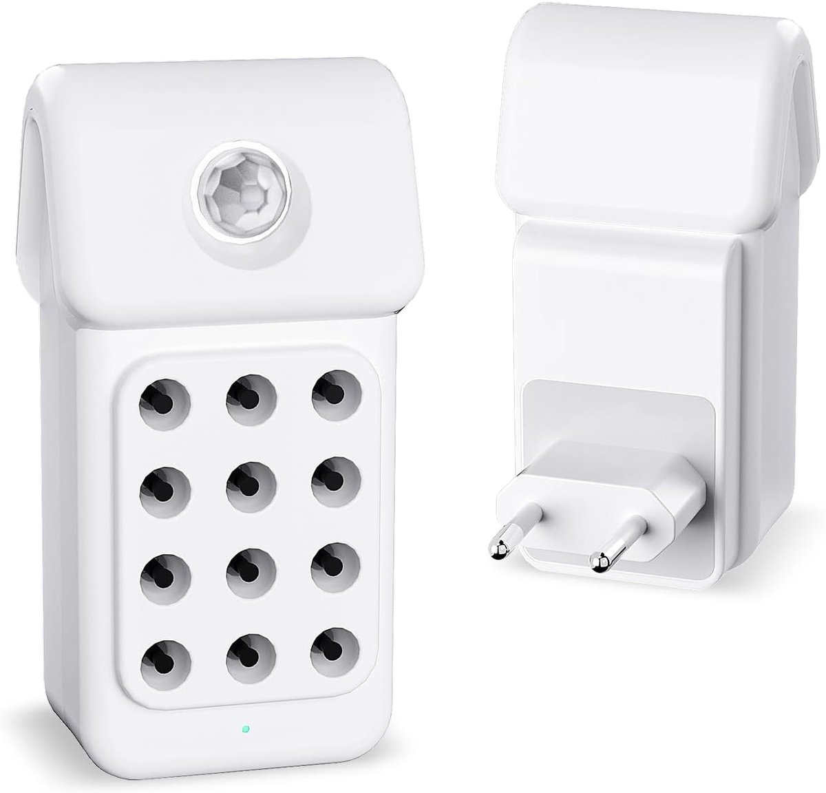 SnelShoppen - Mini Luchtreiniger voor Slaapkamer, Woonkamer, Huisdierkamer - Filterloze Negatieve Ionen Luchtreiniger met Bewegingssensor - Energiezui