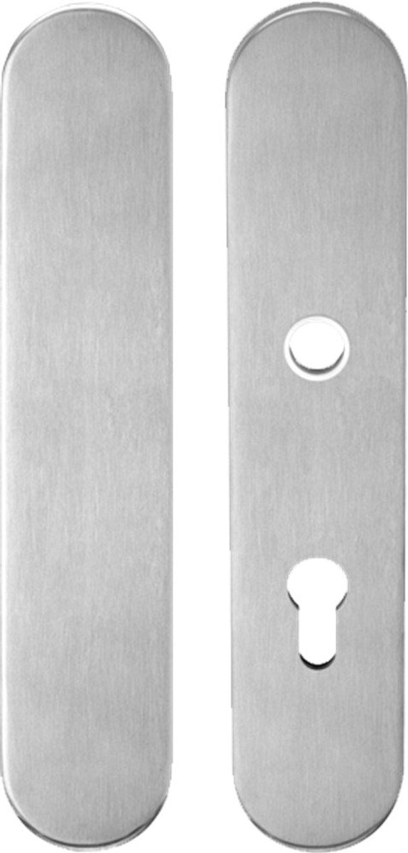 Oxloc Bui/Afdek BI/PC72 Langschild zonder Kruk RVS SKG*** - 1220735