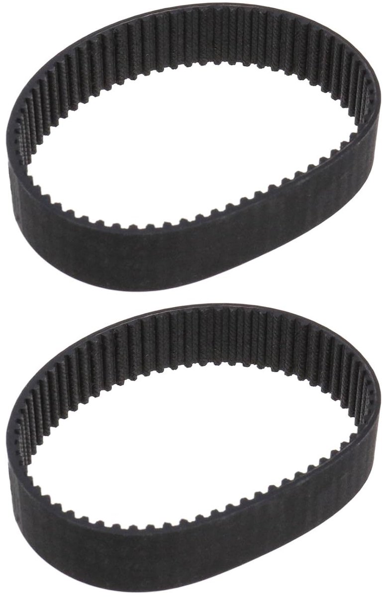 SnelShoppen - 2pcs Rubber Planer Drive Belts HTD201-3M-14 67-Teeth Synchronous Timing Belt voor Houtbewerking - Duurzaam en Flexibel - 201mm Omvang, 1
