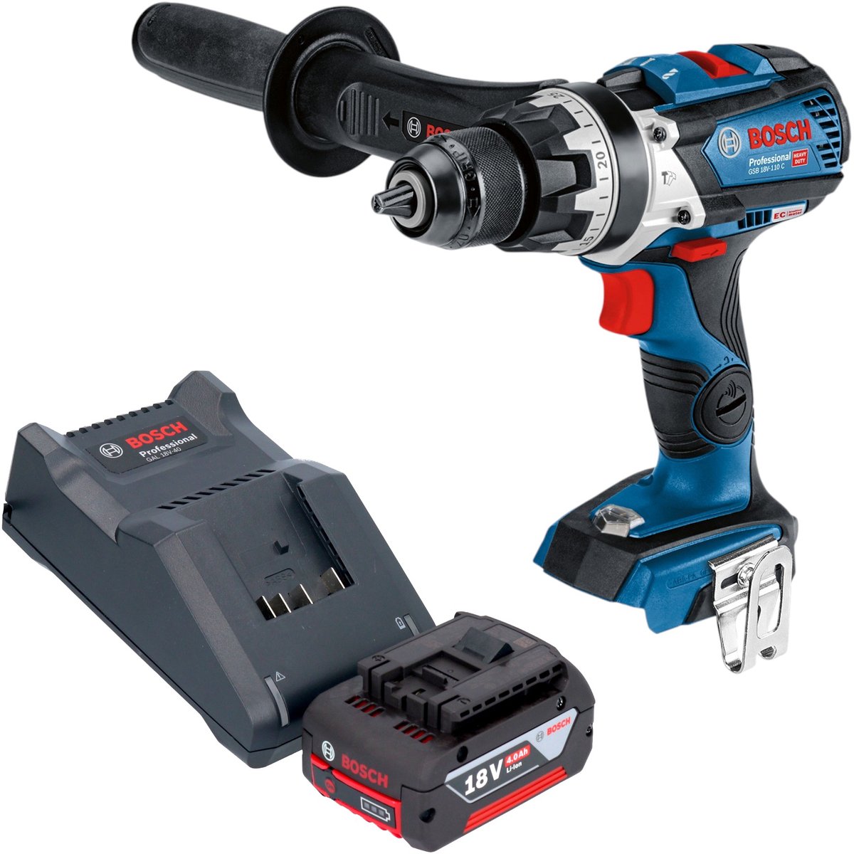 Bosch GSB 18V-110 C,'doos, solo ( 06019G0309 )