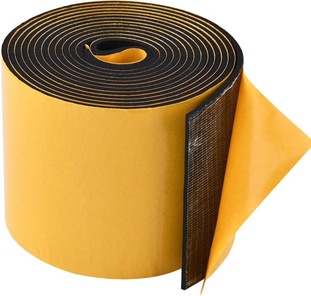 SnelShoppen - 5M Foam Tape Zelfklevend 100mm Breed - 3mm Dikke Neopreen Weerstrip Rubberpakking voor Vensters, Deuren, Auto - Anti-vibratie, Schokbest