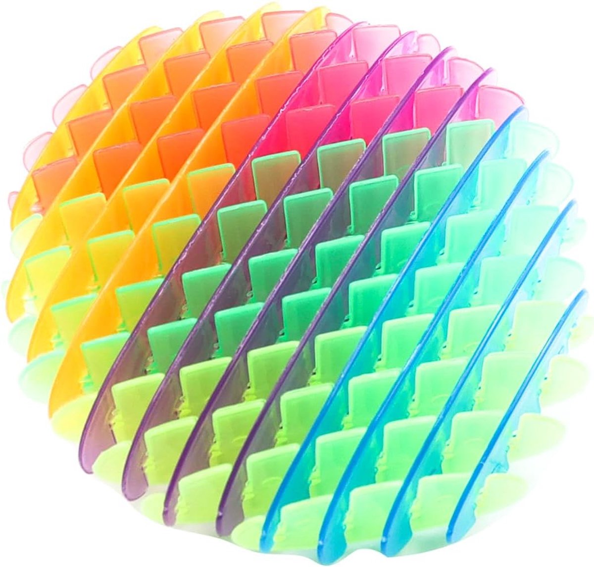 SnelShoppen - Sarini Elastic Decompressie Net 30 cm - Kleurige Sensory Stress Relief voor Kinderen en Volwassenen - Perfect voor Kantoor, Klaskamer en