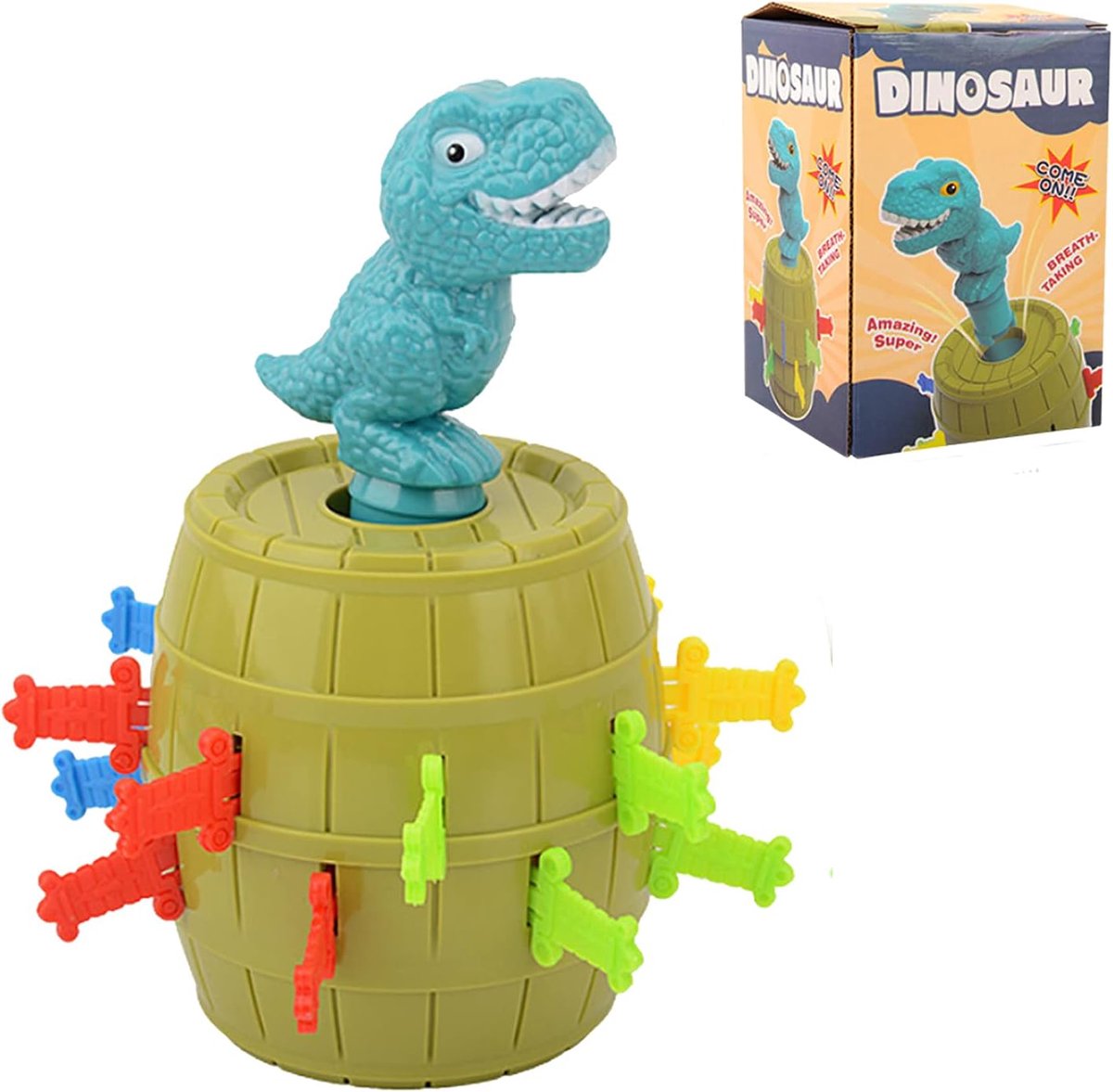 SnelShoppen - Pop Up Actie Spel voor Kinderen, Familie Spel voor 4-8 Jaar, Interactief Speelgoed, Perfect voor Feestjes en Spelletjesavonden