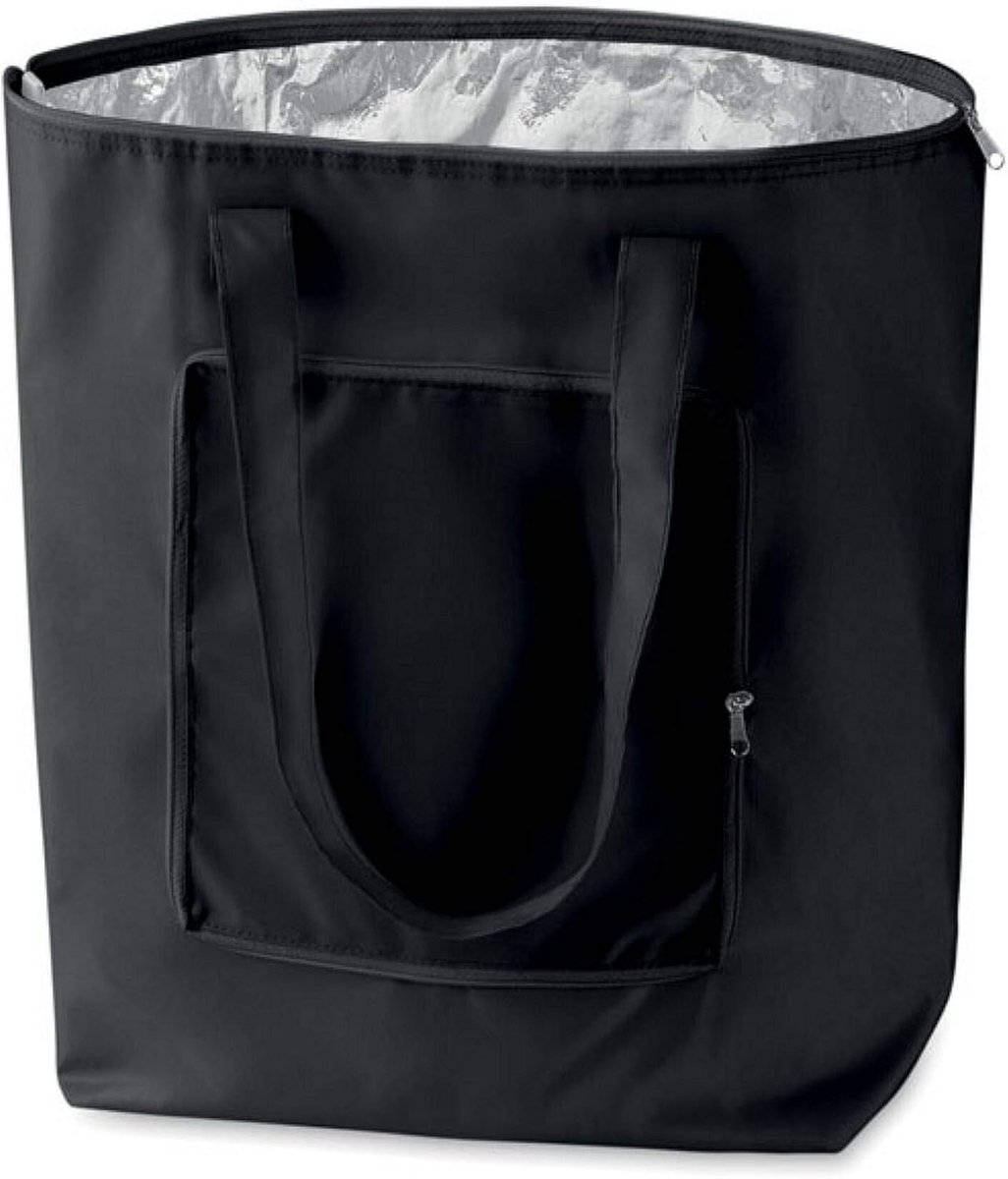 SnelShoppen - Vouwbare Herbruikbare Koeltas, Winkeltas, Strandtas, Lichtgewicht en Duurzaam, Aluminium Binnenvoering voor Perfecte Koelfunctie - 25 Li