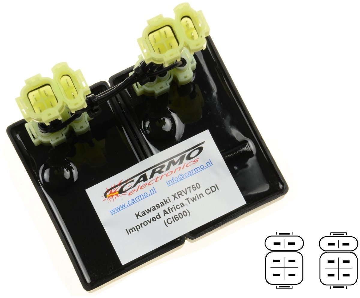 Carmo CARI-HO-XRV750-AFRICA Honda XRV750 Africa CI600 - ontsteking CDI
