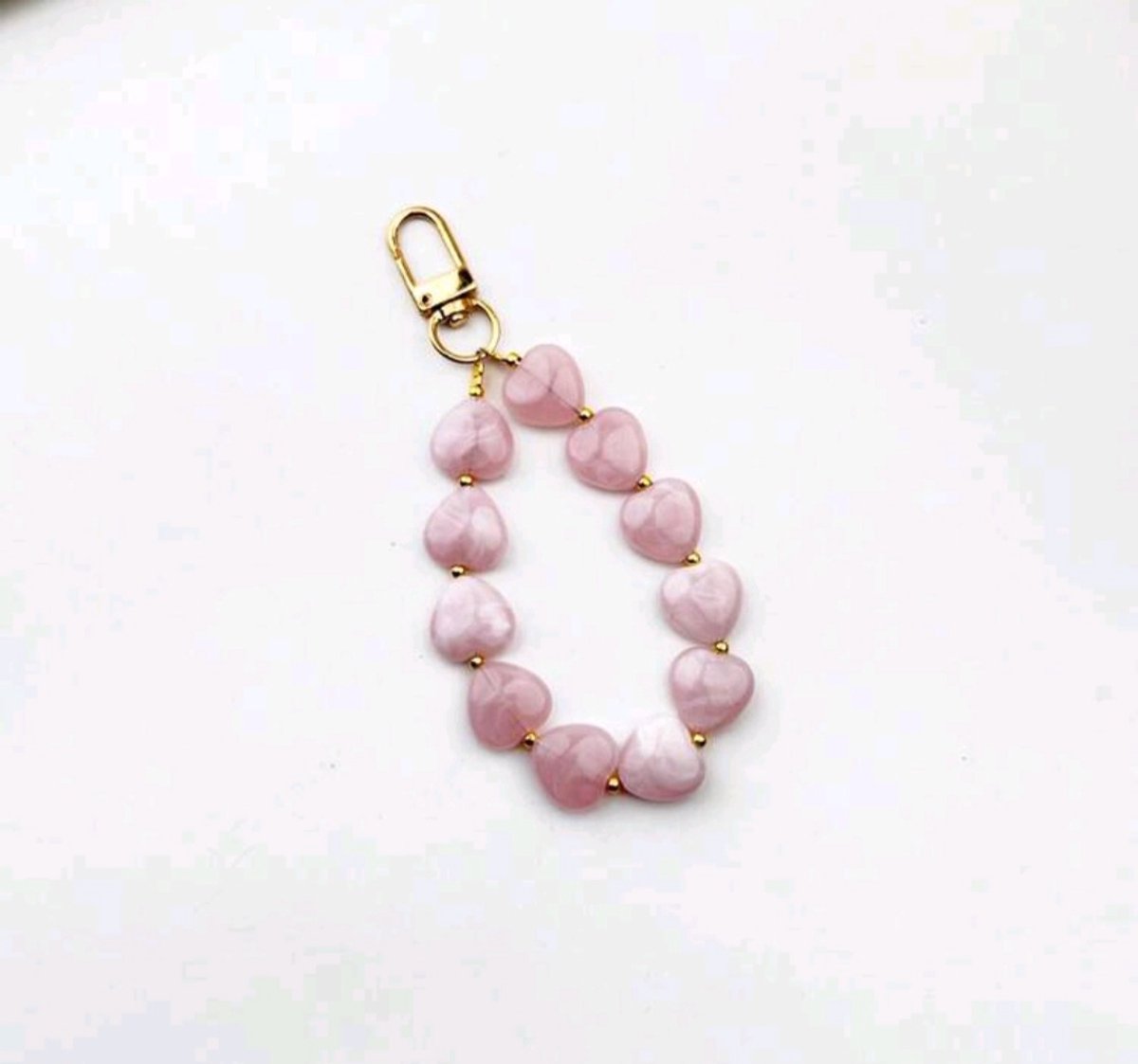 Telefoonkoord roze
