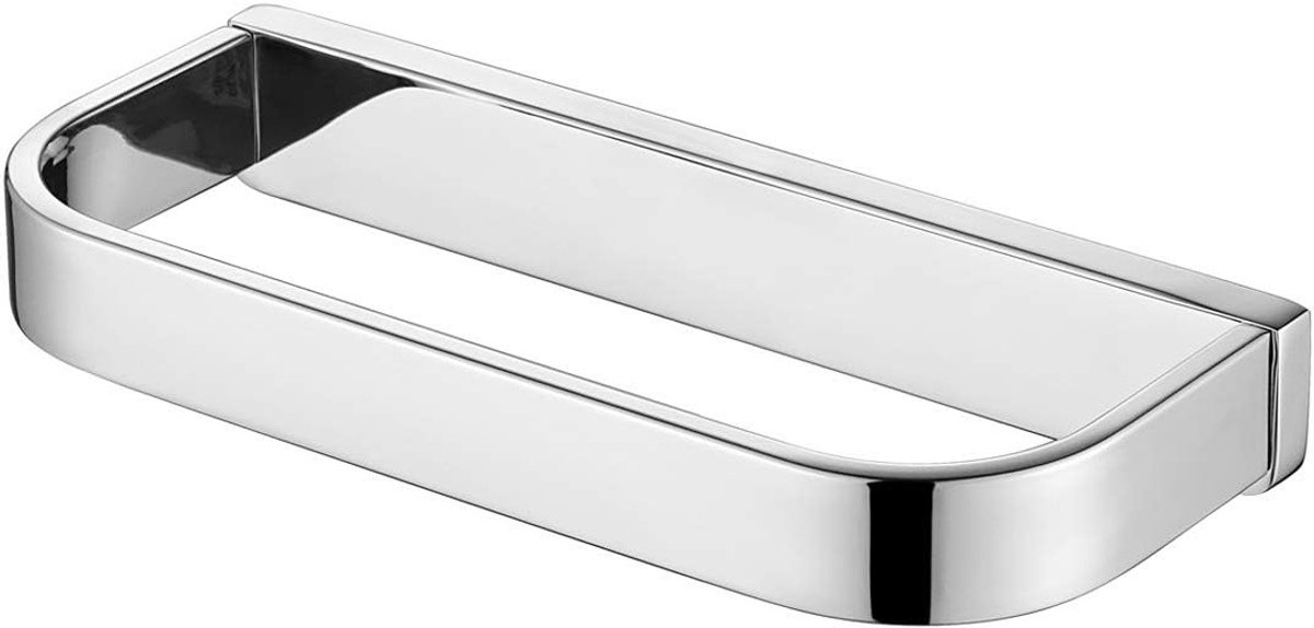 Stijlvolle Handdoekring van RVS 304 - Wandgemonteerde Handdoekhanger met Spiegelfinish voor Badkamer en Keuken
