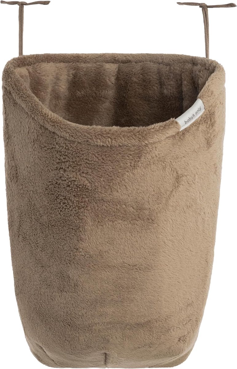 SnelShoppen - Speelgoed Opbergzak voor Bedhek - Cozy Clay - Multifunctionele Baby Opbergtas met Hanglussen - Ideaal voor speelgoed, knuffels, luiers e