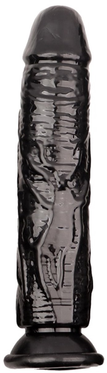 SINYX Dildo met Zuignap - 21,5 cm - Zwarte Dildo - Realistische Dildo - Sex Toys voor Vrouwen - Sex Toys voor Mannen - Dildo Mannen Anaal - Sextoys