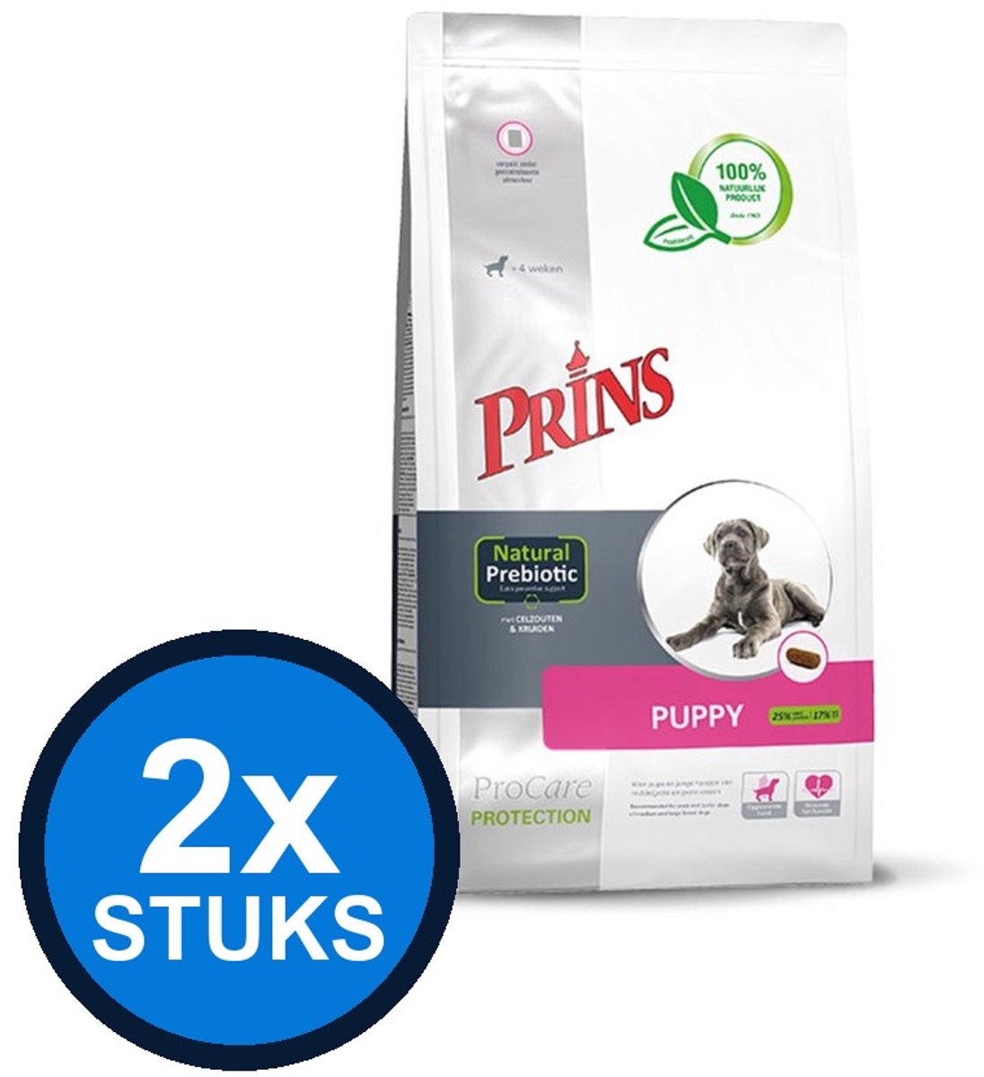 2x Prins - ProCare protection puppy 3kg - Hondenvoer - 3 kg
