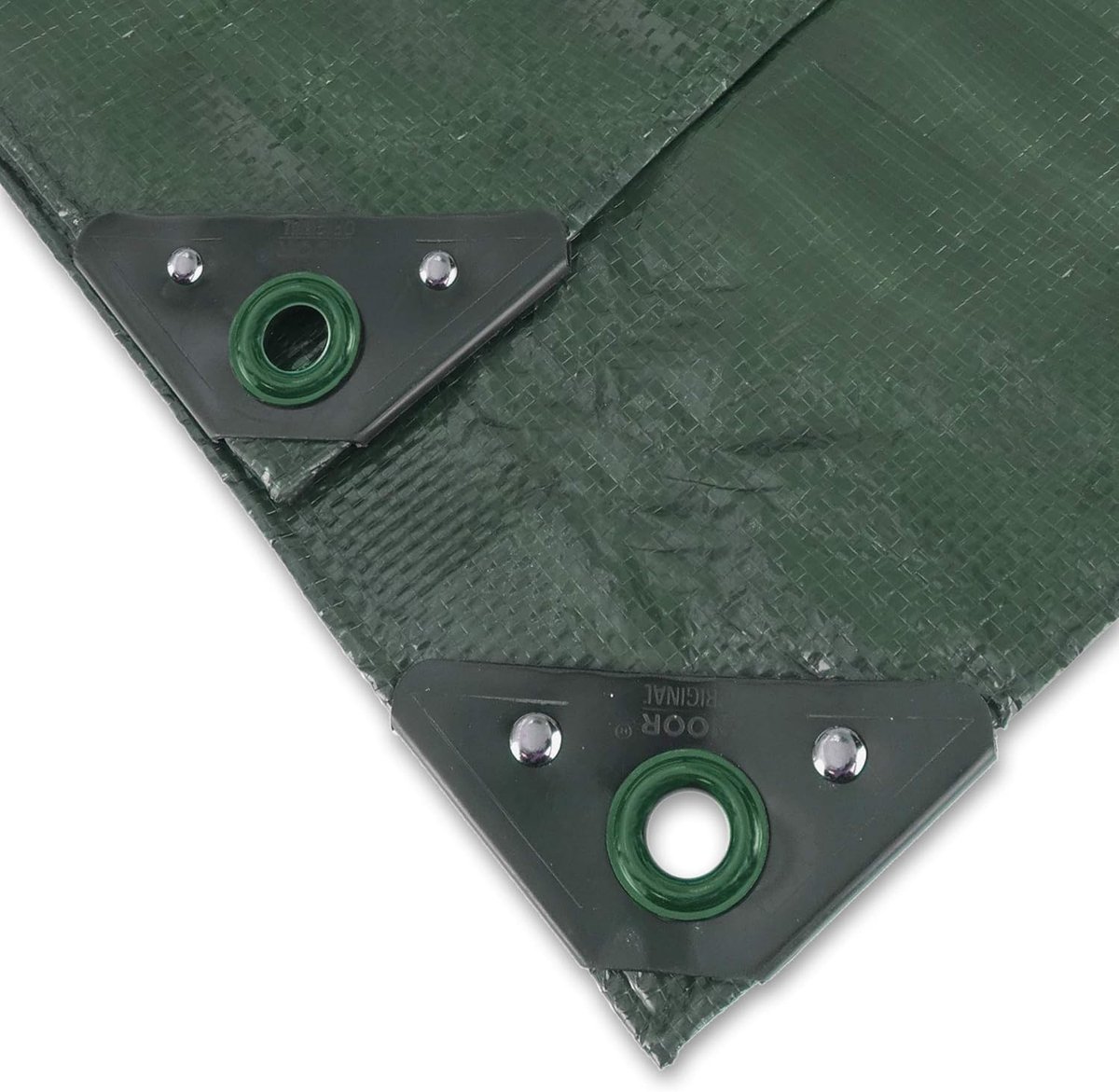 SnelShoppen - Tarpaulin 3 x 4 m Groen, 140 g/m², Waterdichte Tuinzeil met Oogjes, UV-Bescherming, Weer- en Windbestendig, Milieuvriendelijk, Voor Tuin
