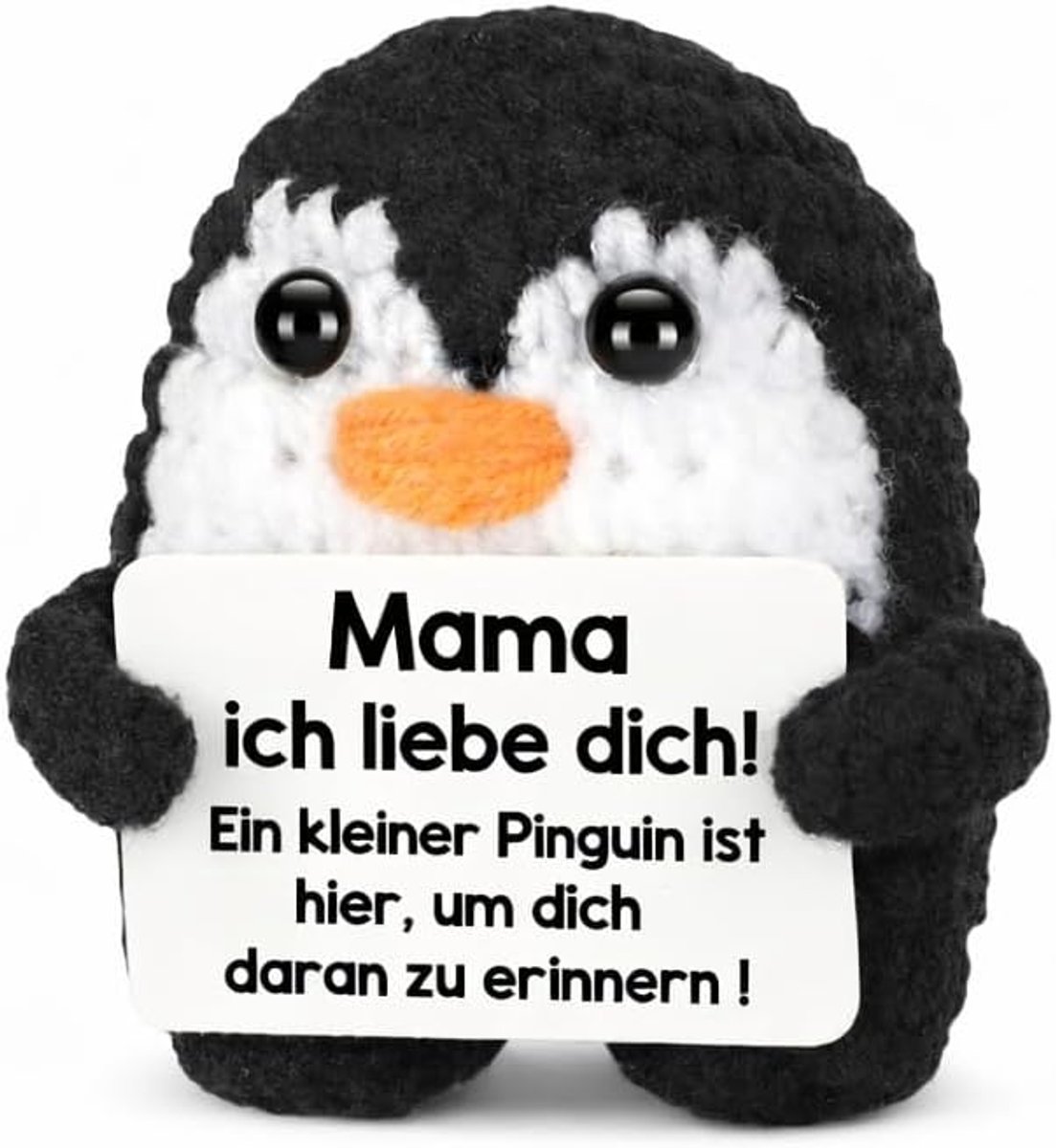 SnelShoppen - Unieke Handgemaakte Penguin Geschenk voor Moeder - Originele Cadeaus voor Moederdag, Verjaardag en Kerst - Perfect voor Beste Moeders va