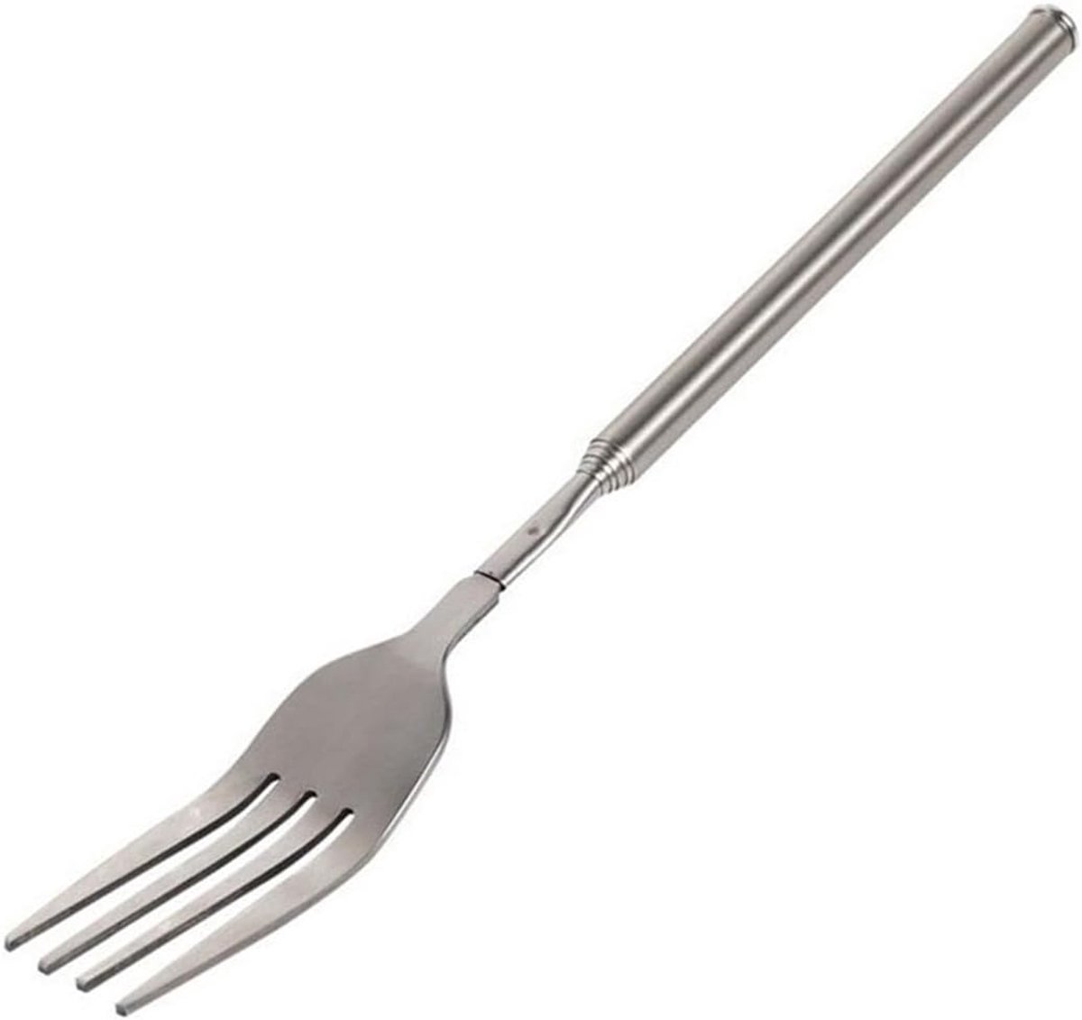 Giantree 1 Piece Telescopic Fork, 22-64 cm, Stainless Steel, Long Telescopic Fork, Extendable, Grill Fork, Long - ShopVlot