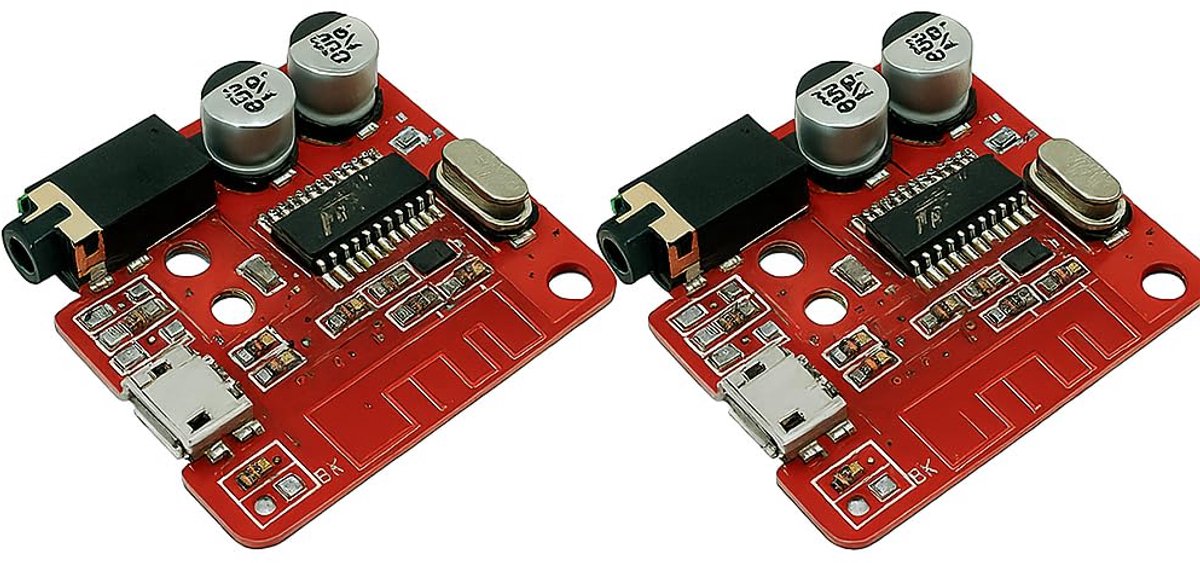 Audio receiver board - Bluetooth 4.1 - stereo versterker - draadloze audioverbinding - ShopVlot