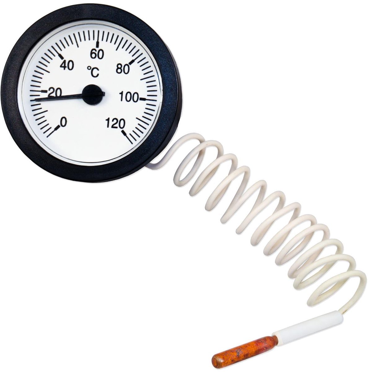 GOLDMAN SERVICE Precise hair thermometer from 0 to 120 °C, temperature gauge with sensor, remote control and - ShopVlot