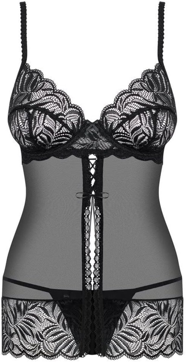 Obsessive Lace Babydoll, (), S/M - ShopVlot