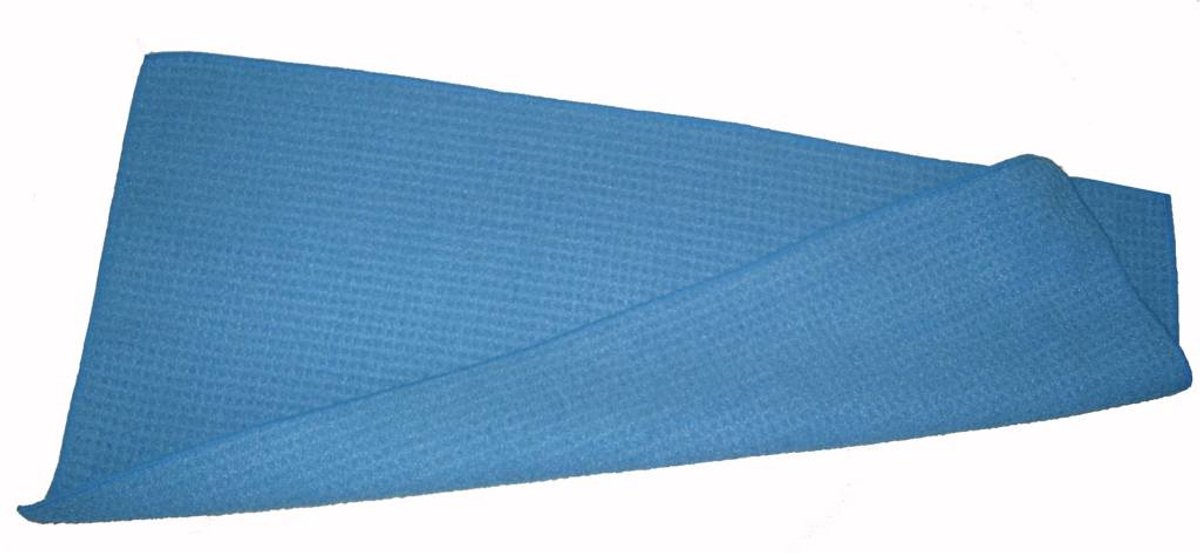 Rakleto Microvezel Dweil Wafelstructuur ChiaMo.nl Blauw 27 x 55 cm