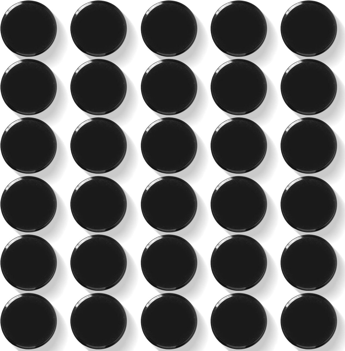30 Strong Fridge Magnets - Small Round Magnets for Whiteboard, Pin Board & Fridge - ShopVlot