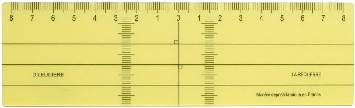 ALEPH Corner ruler - 16 cm - ShopVlot
