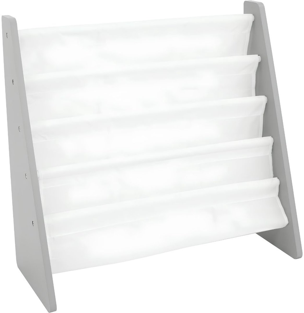 VALI® Boekenrek Kind - Kinderboekenkast - Boekenkast Kind - Wit - 64cm x 27cm x 60cm