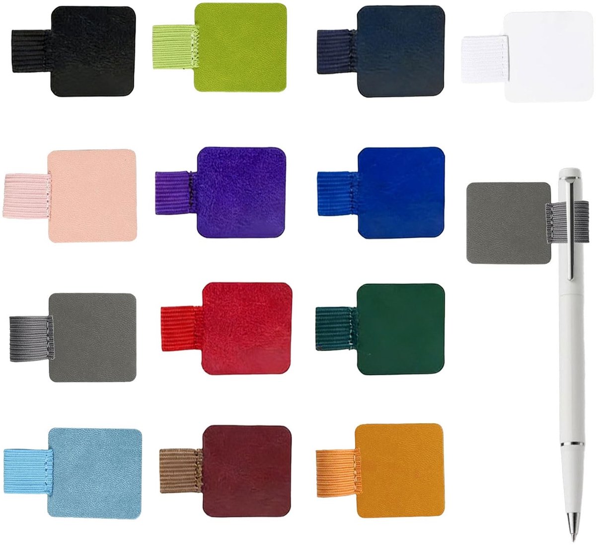 Solidchoice - 13 Delige Zelfklevende Pennenhouders Set