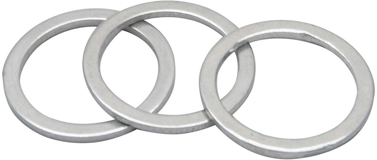 Cirkelzaagbladen set van 3 - reducer ringen 20 mm x 16 mm - geschikt voor cirkelzaagbladen - perfecte pasvorm - ShopVlot