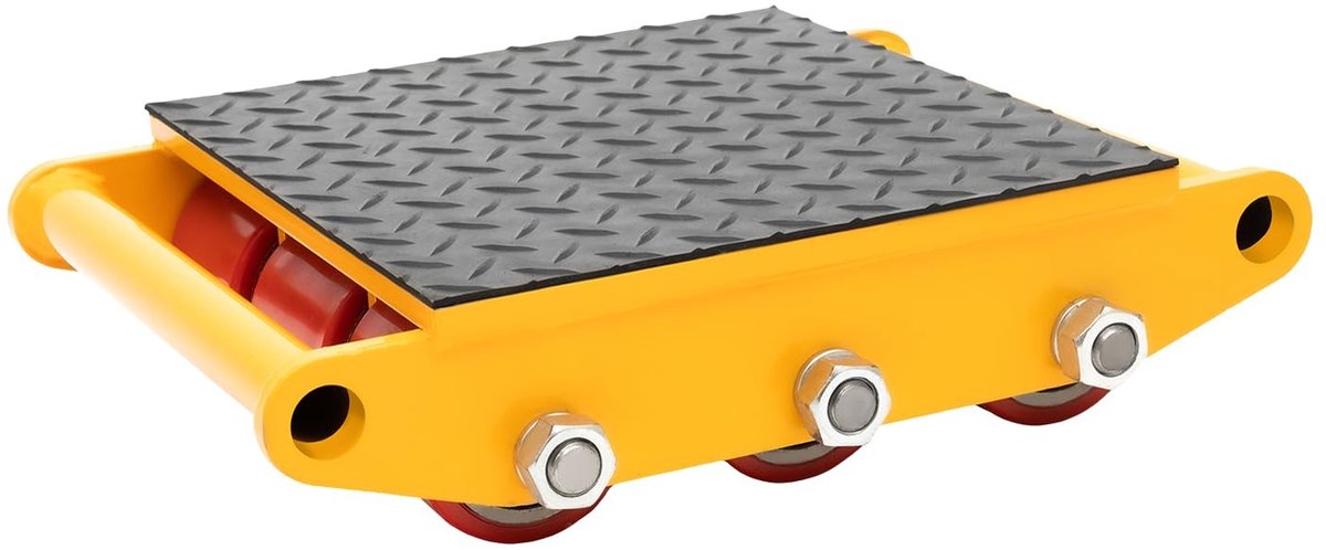Solidchoice - 15T Draaiplateau voor Zware Meubels met 9 PU Wielen