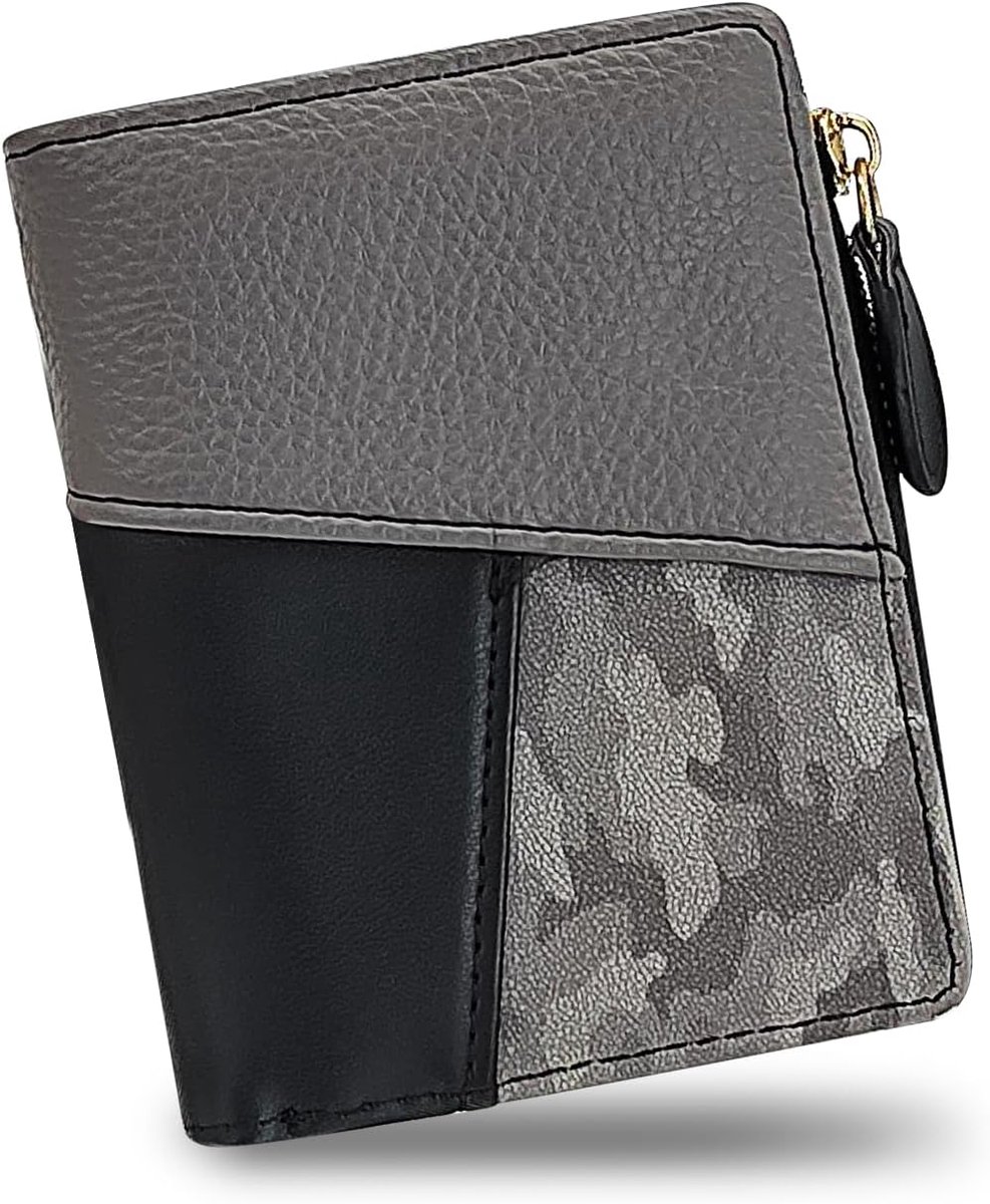 Damesportemonnee compact - Zacht PU leer - Vintage stijl - Ideaal voor dagelijks gebruik - ShopVlot