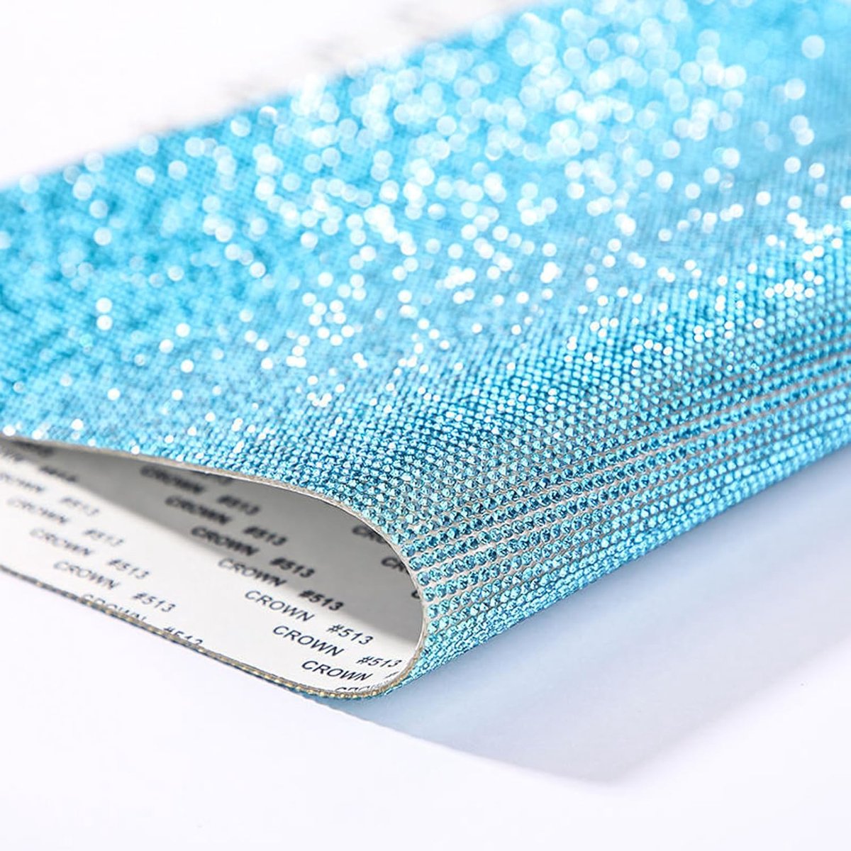 Decoratieve stickers voor auto - Lichtblauwe bling kristallen - Sterk en aantrekkelijk - Eenvoudig aan te brengen - ShopVlot