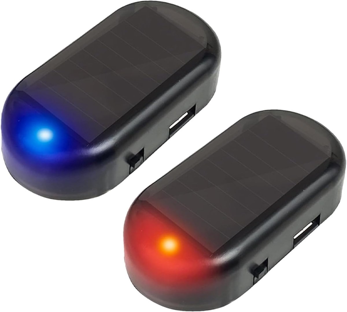 Autosysteem alarm - Dummy solar alarm - Flitslicht - Beveiliging voor uw voertuig - ShopVlot