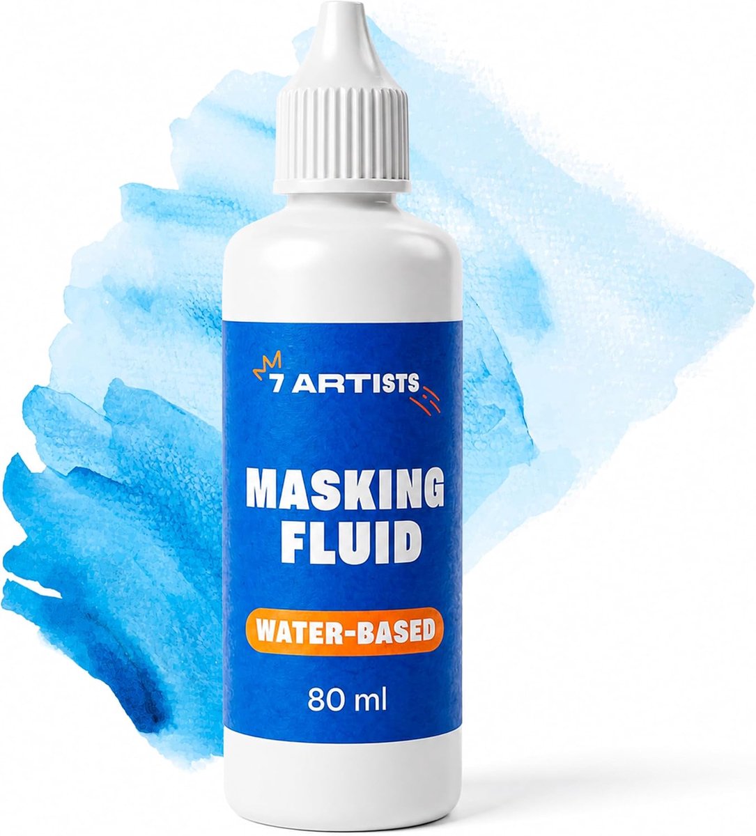 Masking fluid gel 80ml - flexibele barrière - vloeibare masking voor precisie - ideaal voor aquareltechnieken - ShopVlot