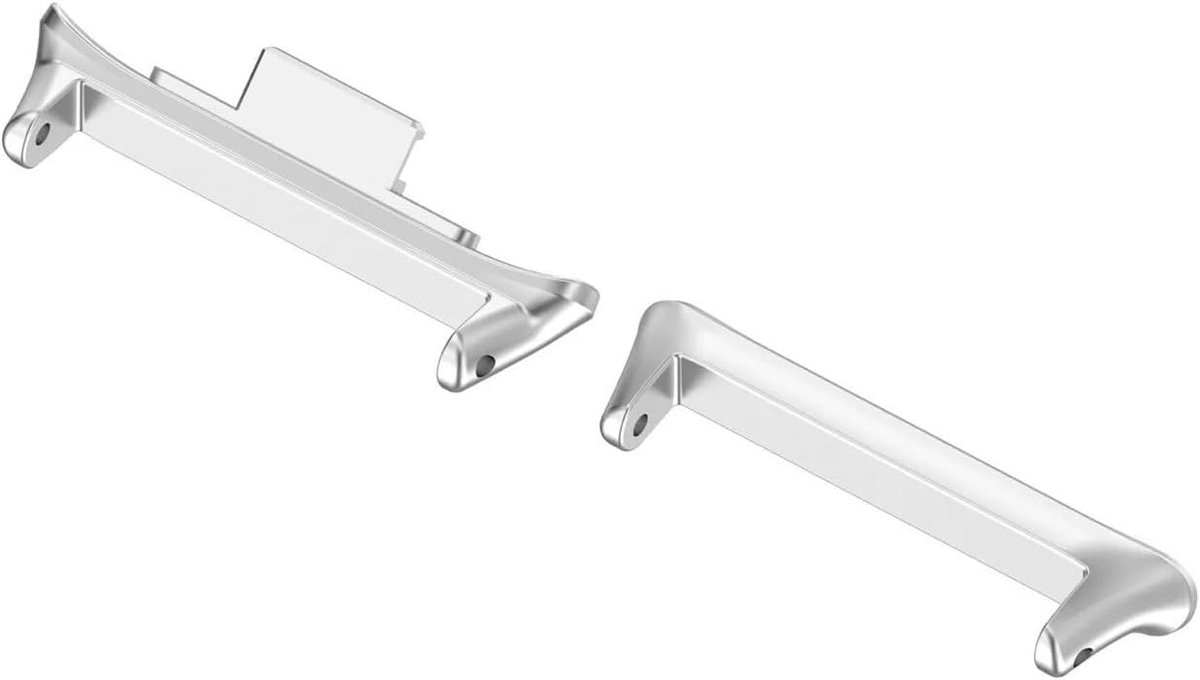 Horlogeband Adapter 20mm - RVS Connector - Geschikt voor Xiaomi Mi Band 8 Pro/9 Pro - Eenvoudige installatie - ShopVlot