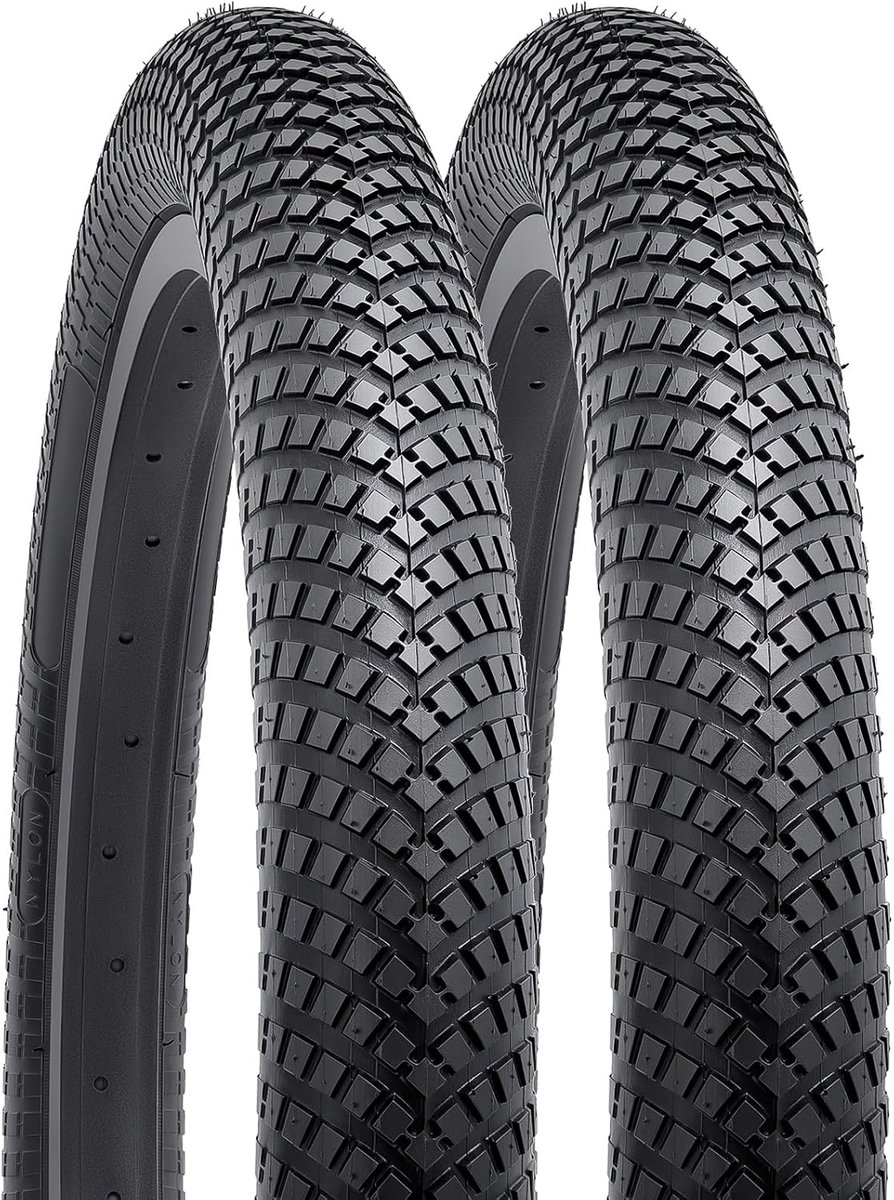 'YunSCM 2-delige 20'' fietsbanden 20x2.35/60-406 Compatibel met racefiets 20 X 2.35 Fietsbanden' - ShopVlot