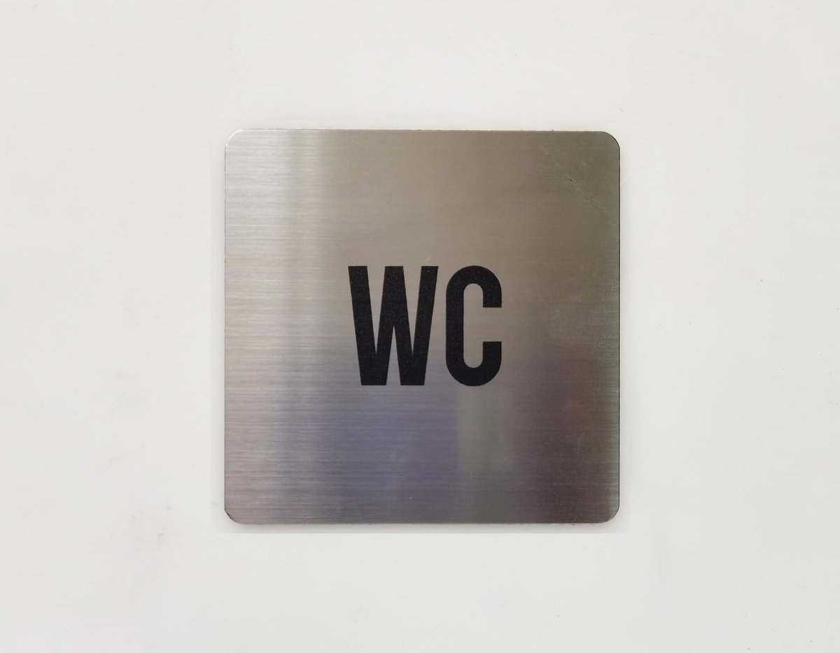 Aluminium stickers 100 mm - 0,6 mm dik - rookverbodsignaal - eenvoudig te installeren - ShopVlot