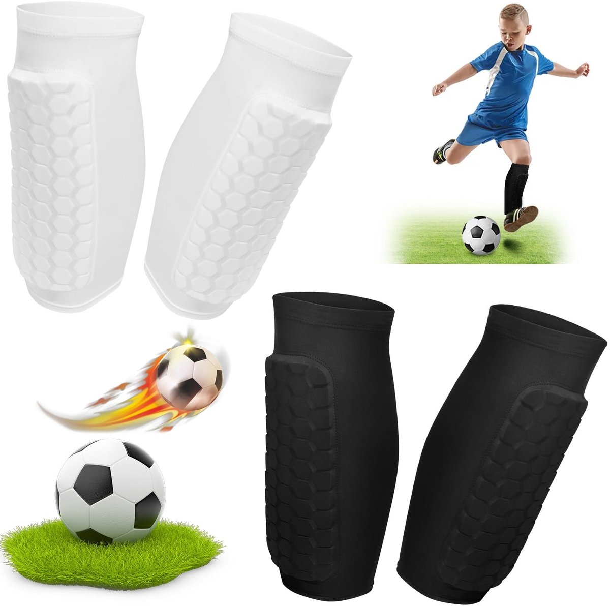 Solidchoice - Kids Scheenbeschermers Set van 2, Ademend en Antislip
